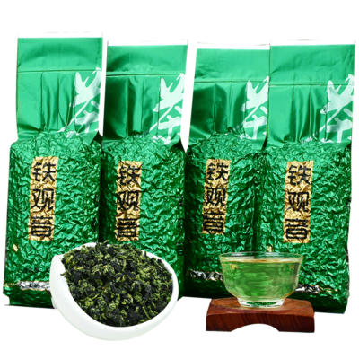 买1送3 安溪 铁观音 2018年新茶春茶浓香型乌龙茶 散装袋装 茶叶